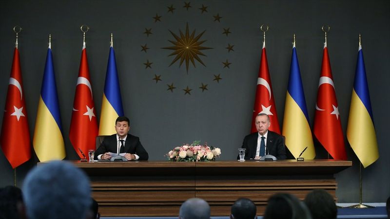 Cumhurbaşkanı Erdoğan ve Zelenski'nin ortak basın toplantısı