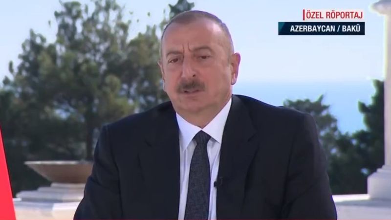 Aliyev: Savaşın gidişatını Türk SİHA'ları değiştirdi