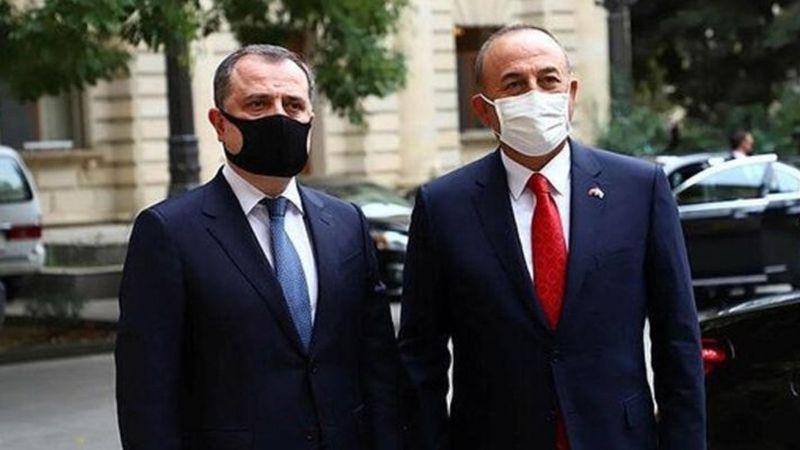 Dışişleri Bakanı Çavuşoğlu Azerbaycanlı mevkidaşı Bayramov ile görüştü