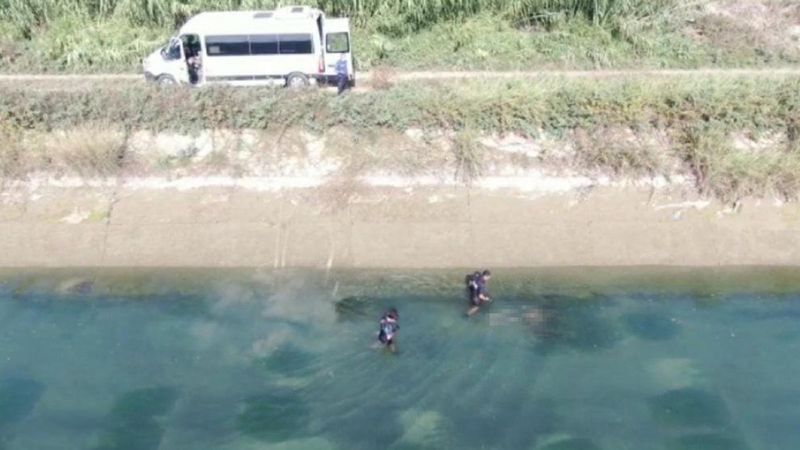 Adana'da kanalda kaybolan gencin cesedi drone ile bulundu