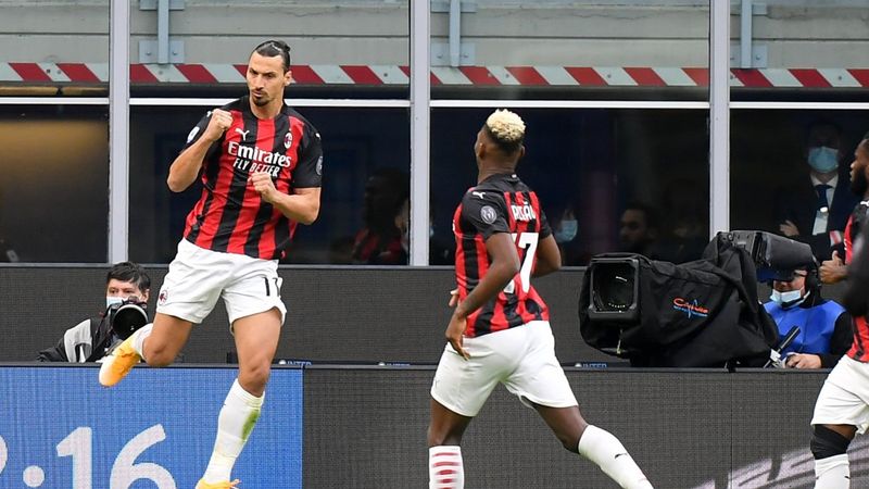 Milan, Inter'i Ibrahimovic'in golleriyle yıktı