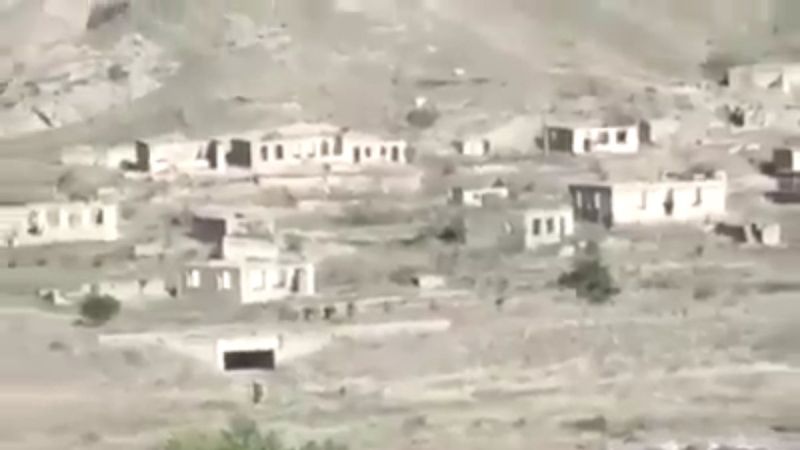 Ermeni askerler, Güney Azerbaycan sınırından koşarak kaçtı