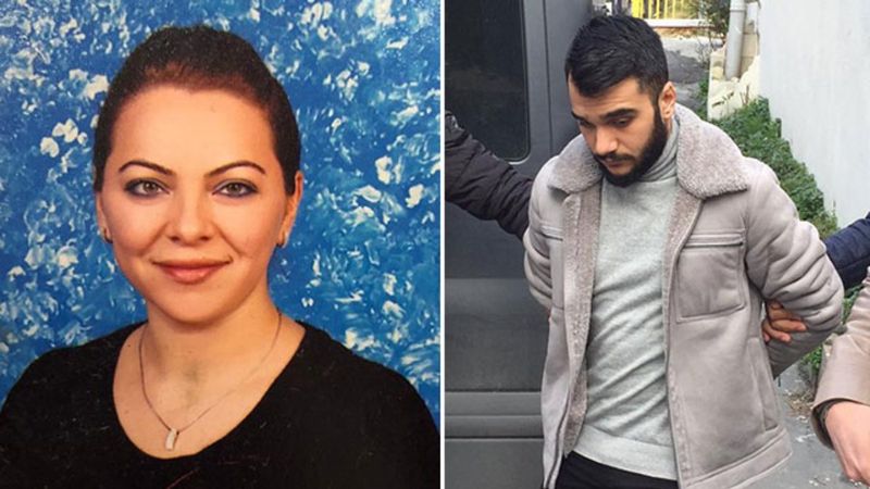 İstanbul'da annesini çekiçle öldürdükten sonra evde parti verdi