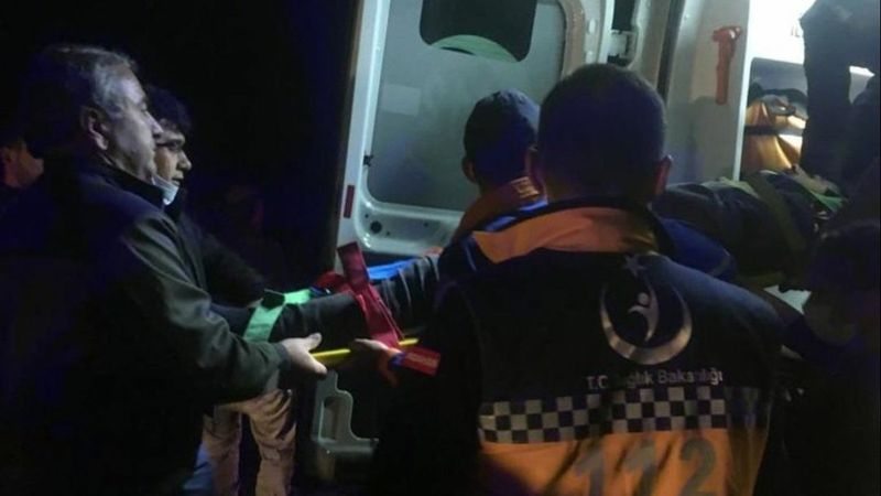 Ardahan'da yola çıkan koyunlar kazaya neden oldu: 2 ölü 2 yaralı