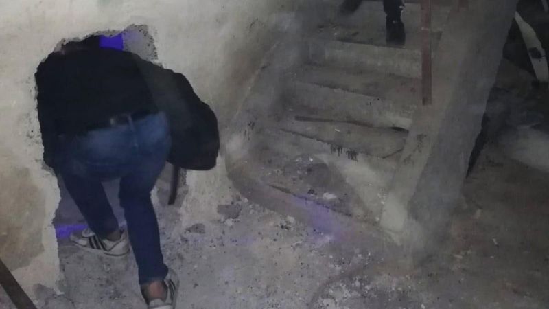 Konya’da kumar oynatmak için duvarı kırıp, bölme açtılar