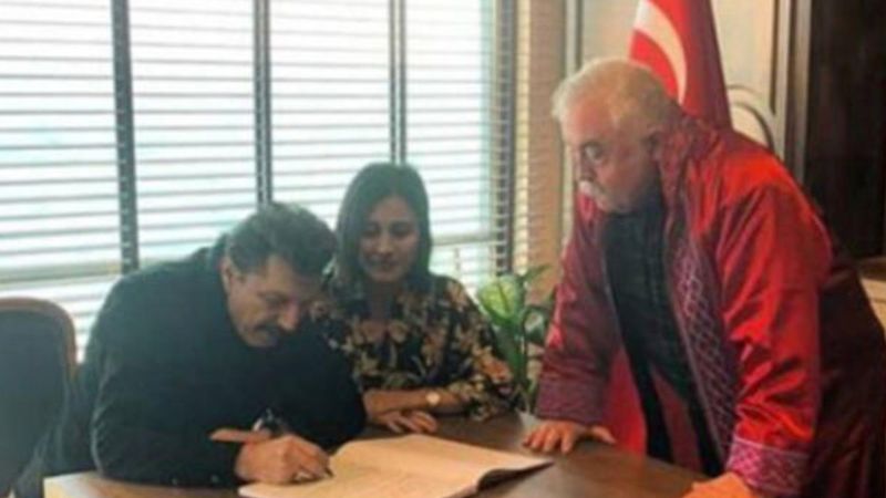 Burhan Öçal 61 yaşında baba oldu