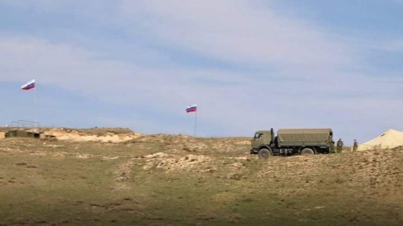 Ermenistan, sınır bölgesine Rus bayrakları dikti