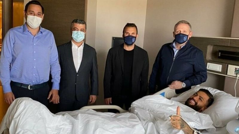 Başakşehirli Junior Caiçara ameliyat oldu