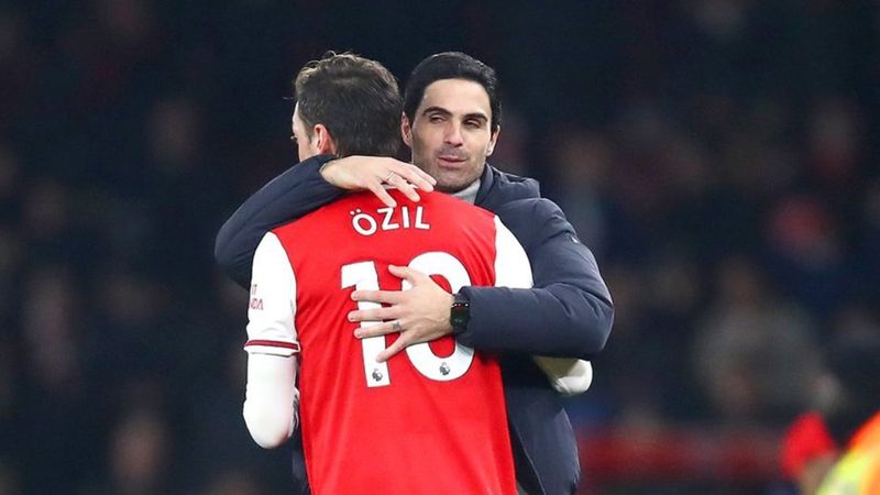 Arteta: Mesut Özil konusunda vicdanım rahat