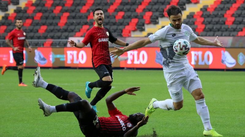 Gaziantep, Konyaspor'u tek golle geçti