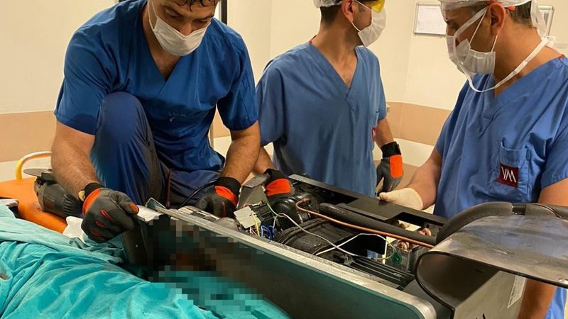 Edirne'de asker elini kıyma makinesine kaptırdı