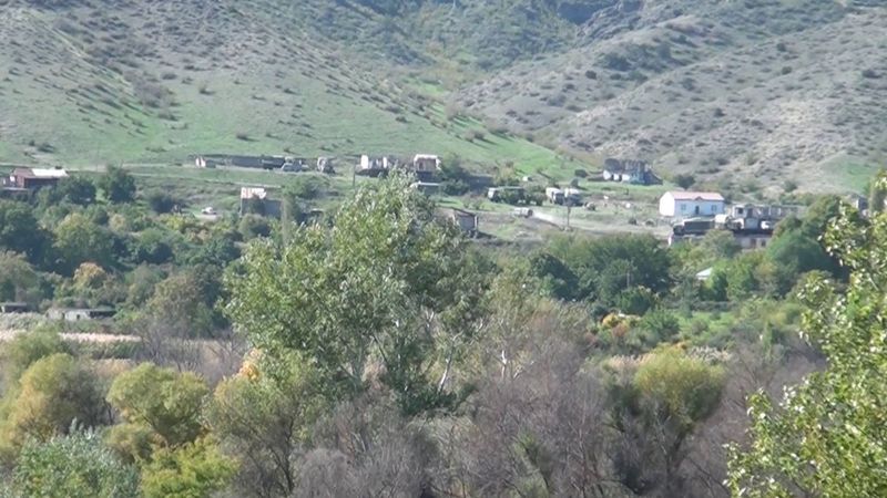 Azerbaycan ordusunun Gubadlı bölgesinde kurtardığı köyler