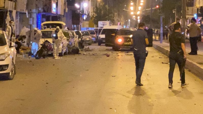 Hatay'da patlama sonrası görüntüler