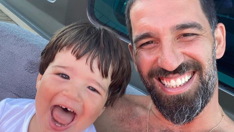 Arda Turan, oğlunun doğum gününü kutladı