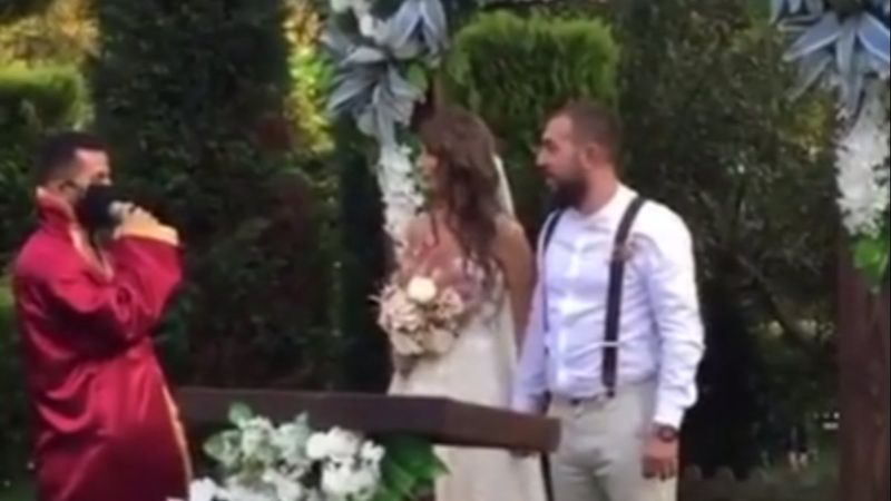 Gelinle damadın 'hayır' dediği nikah memuru dansöze dönüştü