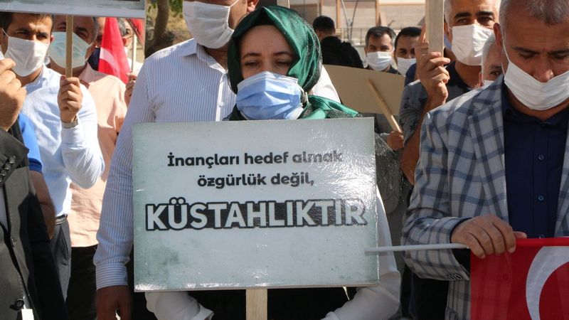 Türkiye'de Fransa ve Macron protestoları