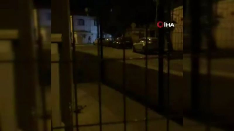 Hatay'da kaçan teröristin vurulma anı