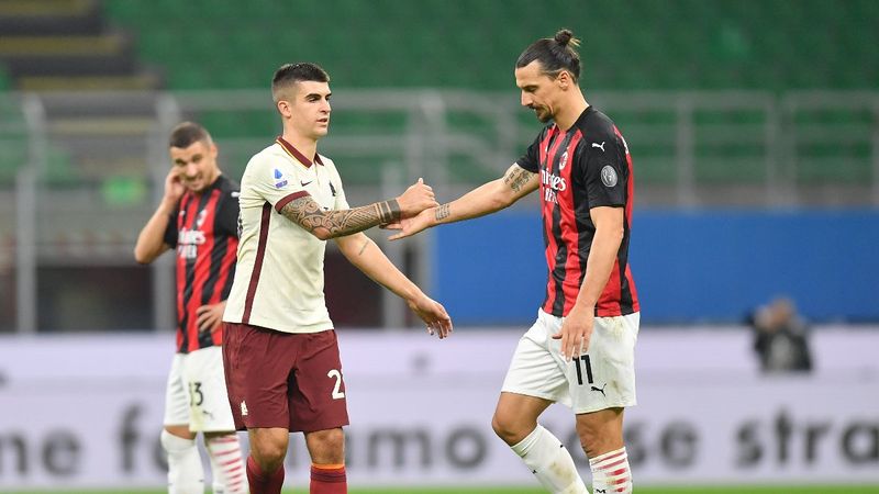 Milan - Roma maçında gol düellosu