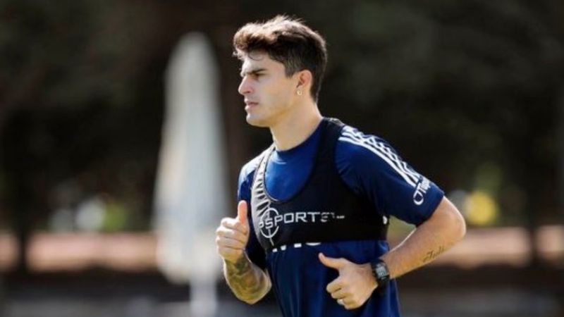 Diego Perotti takımla birlikte çalışmalara başladı