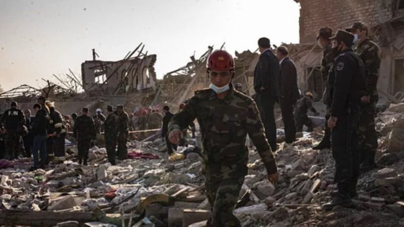 Ermenistan, Terter bölgesi topraklarına ateş açtı