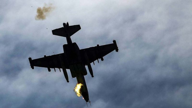 Gubadlı yakınlarında Ermenistan'a ait 2 uçak düşürüldü