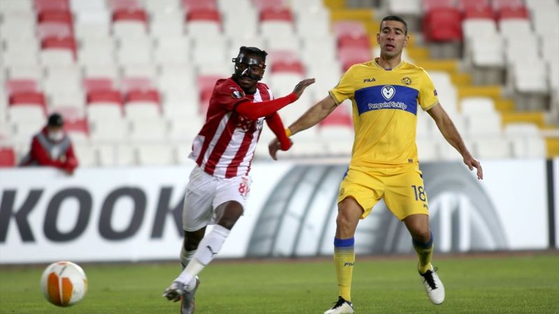 Demir Grup Sivasspor, Maccabi Tel-Aviv'e 2-1 yenildi
