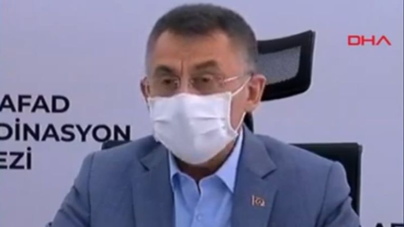 Cumhurbaşkanı Yardımcısı Fuat Oktay: İzmir'de 7 acil yıkılacak, 13 ağır hasarlı bina var