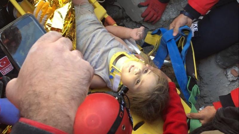 Ayda bebeği kurtaran kahramanlar o anları anlattı