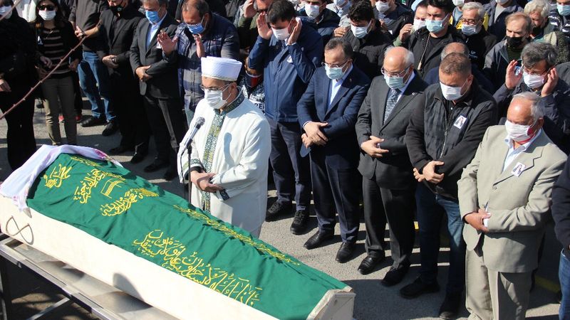 Ayda'nın annesi Fidan Gezgin, son yolculuğuna uğurlandı