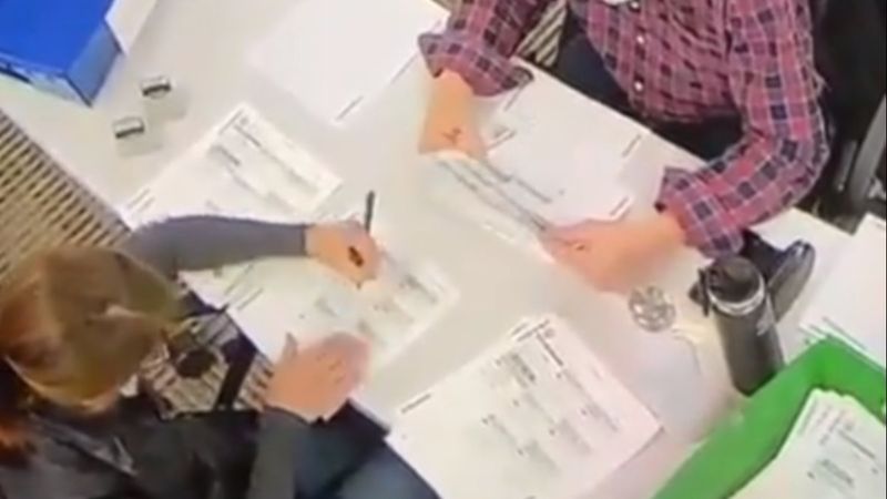 Trump cephesinin yeni iddiası: Biden'a toplu oy verildi