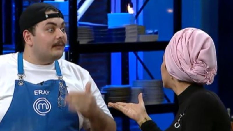 MasterChef'te Esra ve Eray kavga etti