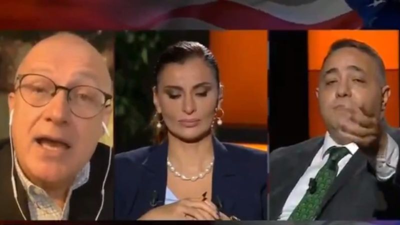 Razi Canikligil, Zafer Şahin’e hakaretler savurup yayını terk etti