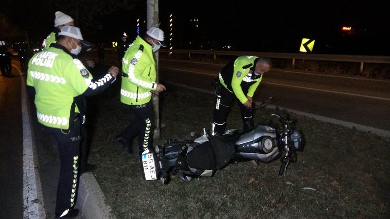 Samsun'da motosiklet kazası: 2 ölü