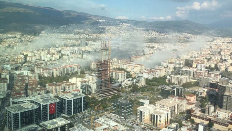 İzmir'de 11 yıl önce yapılan araştırmada 1451 bina çürük çıkmış