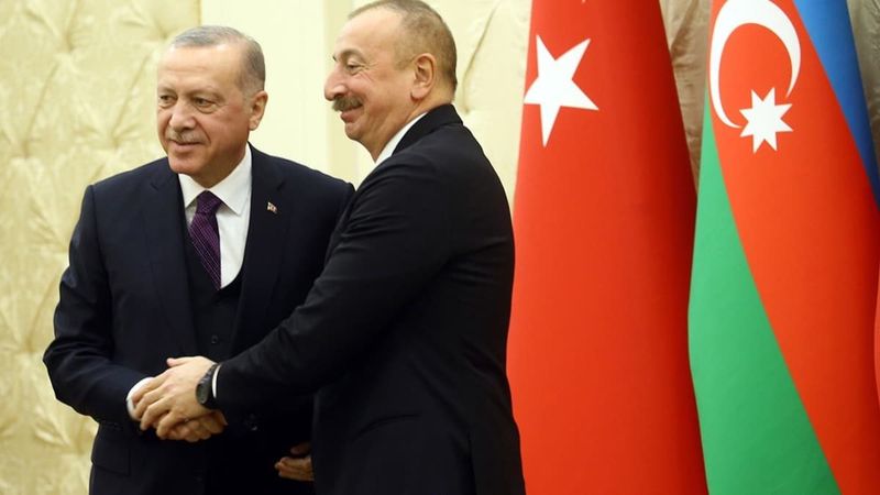 Cumhurbaşkanı Erdoğan ile İlham Aliyev görüştü