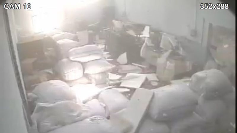 Sakarya'daki patlamanın, havai fişek fabrikasındaki görüntüleri çıktı