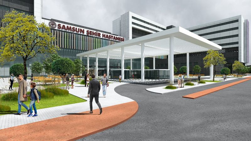 Samsun Şehir Hastanesi’nin yer teslimi gerçekleşti
