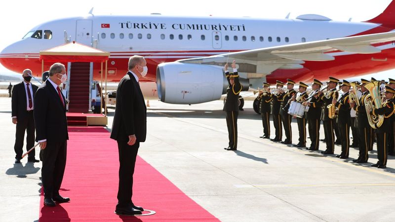 Cumhurbaşkanı Erdoğan, KKTC'de