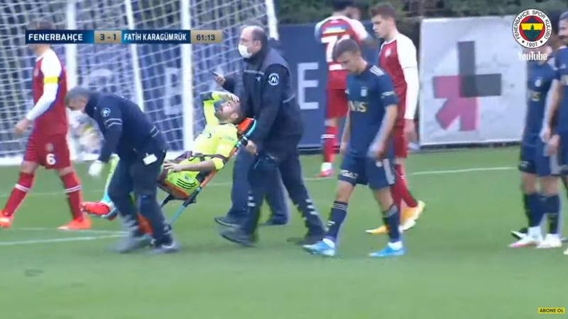 Harun Tekin'in elmacık kemiği kırıldı