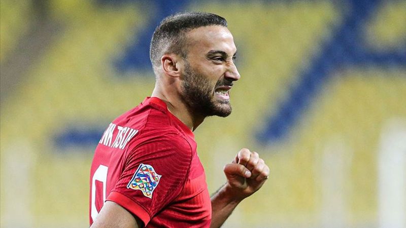 Cenk, Lefter ve Metin Oktay'ın gol sayılarına yaklaştı