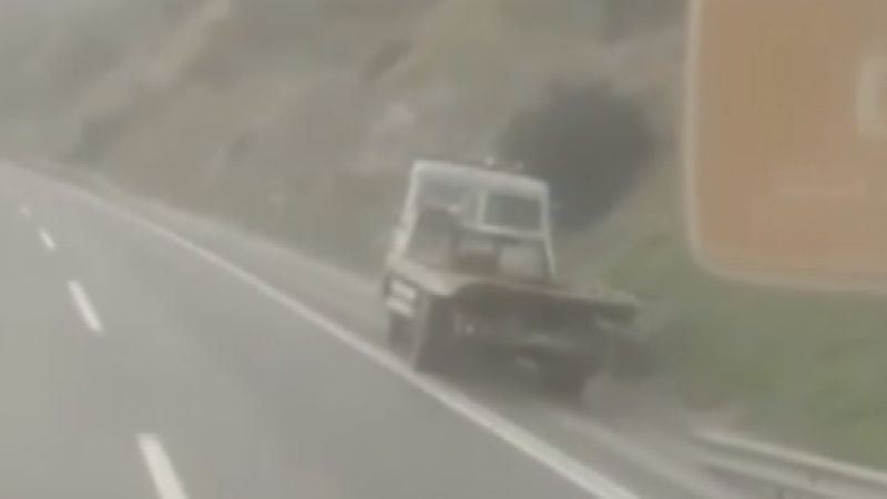 TEM'de çekici, onlarca kişinin hayatını tehlikeye attı