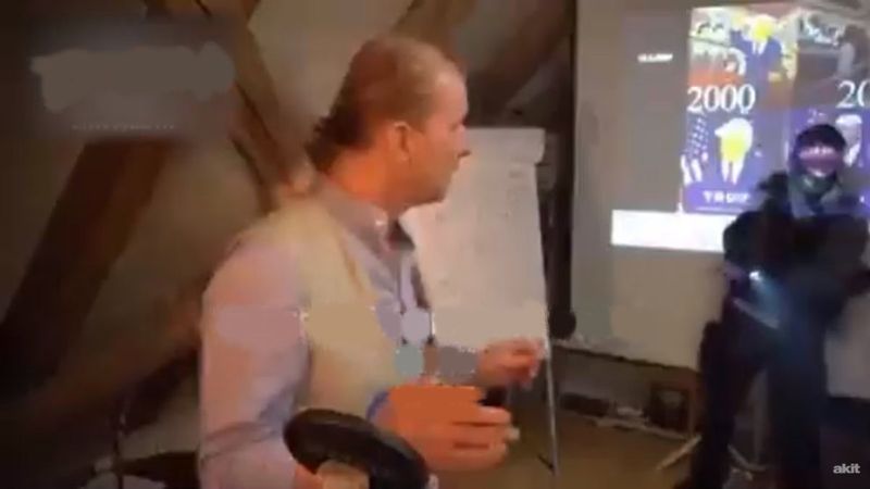 Alman polisi canlı yayını bastı