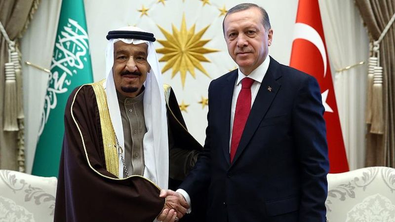 Cumhurbaşkanı Erdoğan, Suudi Arabistan Kralı Selman ile görüştü