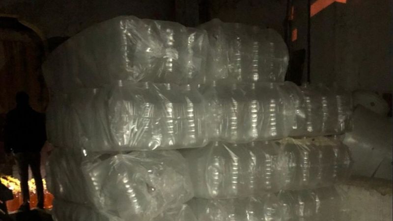 Tekirdağ'da sirke fabrikasında 90.5 ton kaçak içki ele geçirildi