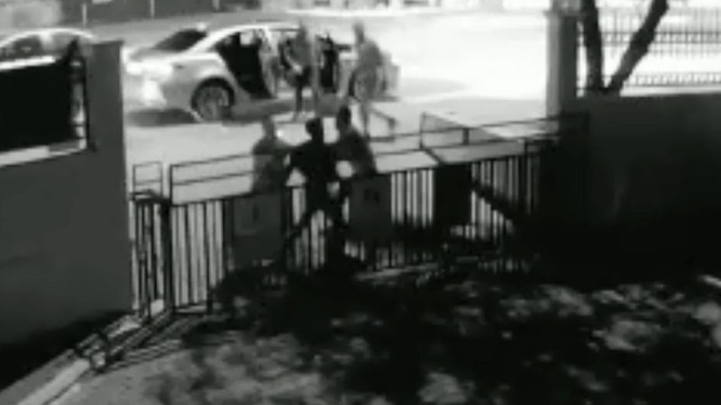 Antalya'da ölümle biten kavga kamerada