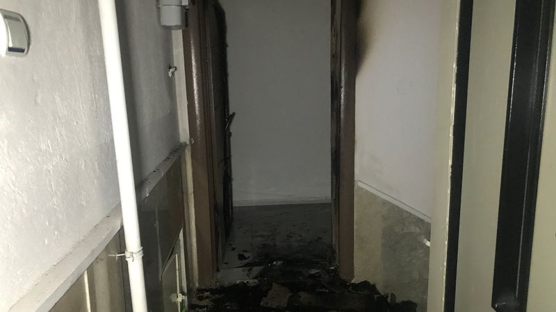 Konya'da boşanmak isteyen eşine kızıp, evi yakmak istedi