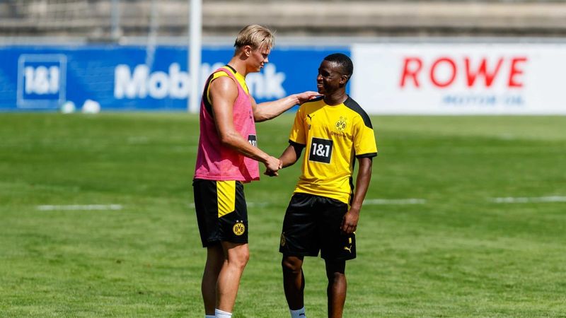 Erling Haaland: Moukoko dünyanın en büyük yeteneği