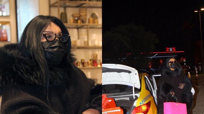 Bülent Ersoy'un aldıkları arabaya sığmadı