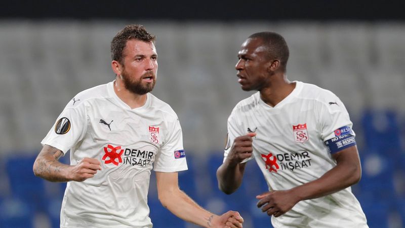 Sivasspor, Avrupa Ligi'nde Karabağ'ı 3-2 yendi