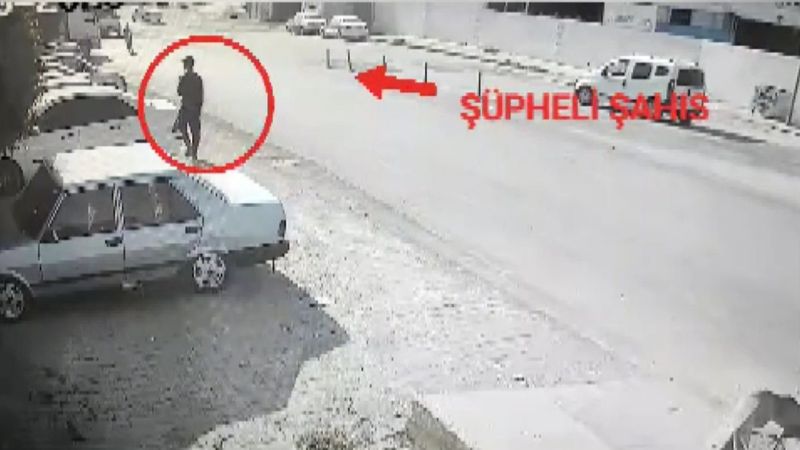 Gaziantep'te hırsızı, güvenlik kamerası ele verdi